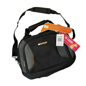 Rockland Canvas Carry On Bag NWT Black Small Travel Duffel Underseat Cargo Tote